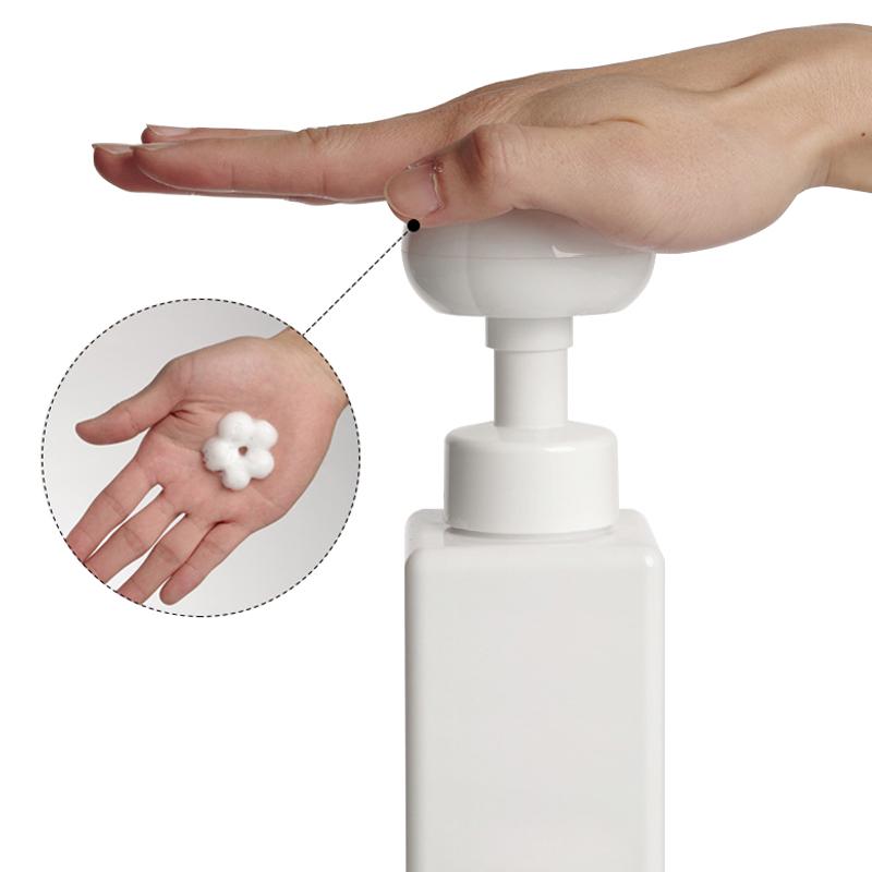 250ml Flower Dispenser Liquid Soap Floral Foam Hand Soap Bottle Pump Floret Bubbler Children Plastic Pressing Type Head Bottling