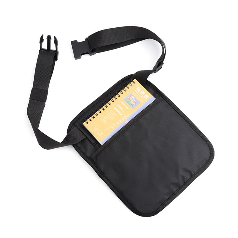 Geantă de bani pentru chelner de restaurant, geantă pentru șorț de restaurant, cu centură reglabilă, suport pentru verificarea instrumentului, geantă de talie pentru baruri, cafenele