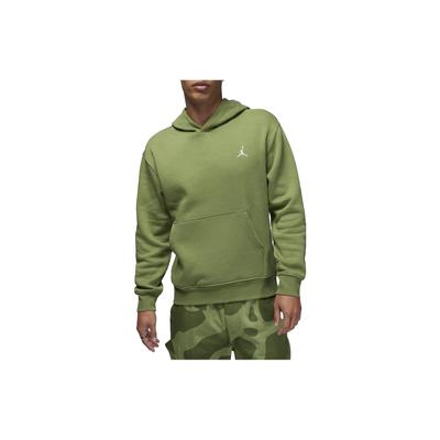 Jordan Solid Color Logo Print Hooded Pullover Fleece Long Sleeve T-Shirt Men Tops Green FJ7775-340