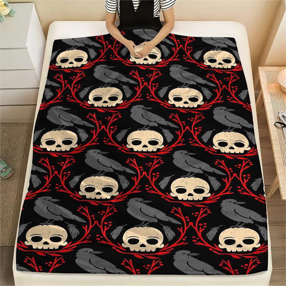 Star Pattern Print Flannel Blanket,High Quality Comfortable for All Seasons,Home Decor,Warmth and Comfort,Perfect for Christmas Gifts