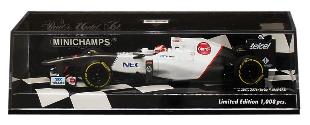 PMA Sauber F1 Show Car 2012 Kamui Kobayashi Completed Product 1/43