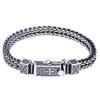 Bracelets Vintage Chaîne Os de Dragon Tressage Bracelet pour Femmes et Hommes Double Chaînes Boucle Peut Porter Bijoux de Banquet