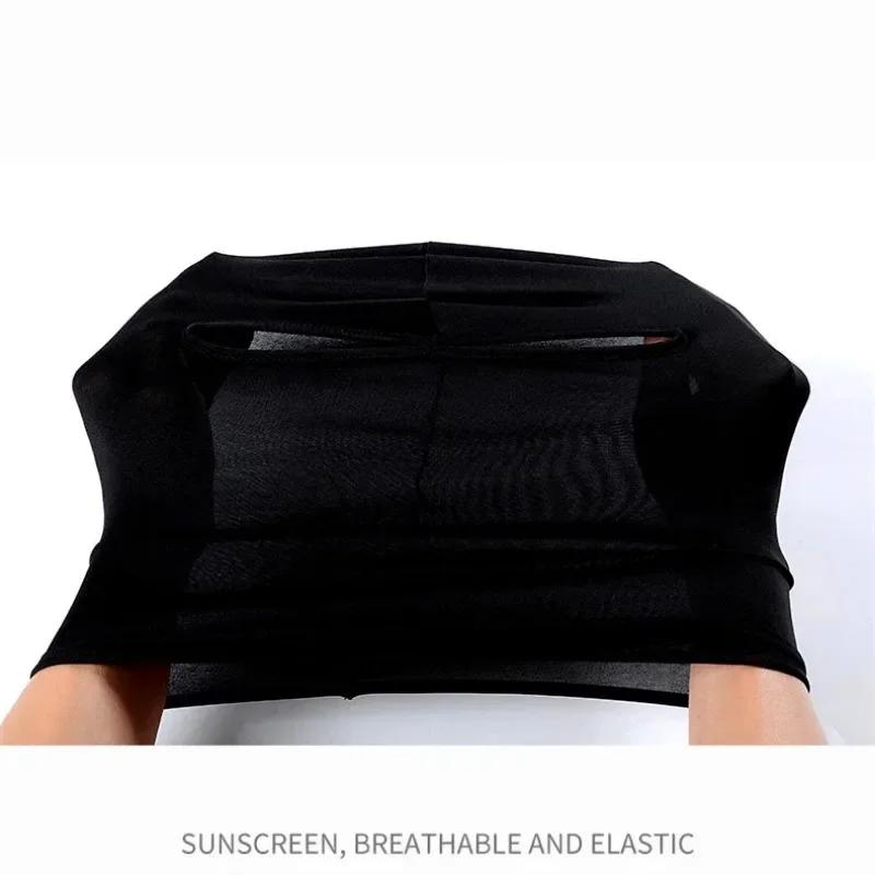 Motorcycle Balaclava Full Face Cover with Arm Sleeve Warmer Wind Shielding Breathable Motorbike Motocross Biker Cycle Riding Anti Practical Use