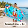 Personalized Beach Towel,Amazing World of Gumball Custom Printed Name Text, Super Absorbent Towel For Beach Vacation