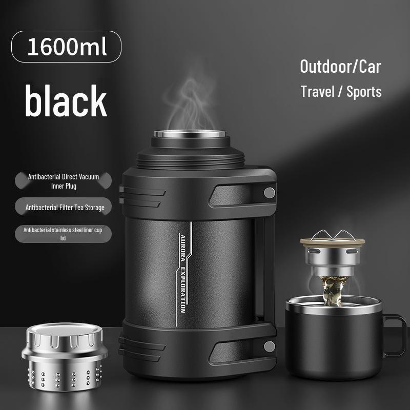 2026 Large Capacity 316 Stainless Steel Insulated Water Bottle - Outdoor Travel Kettle, Year of the Horse Edition