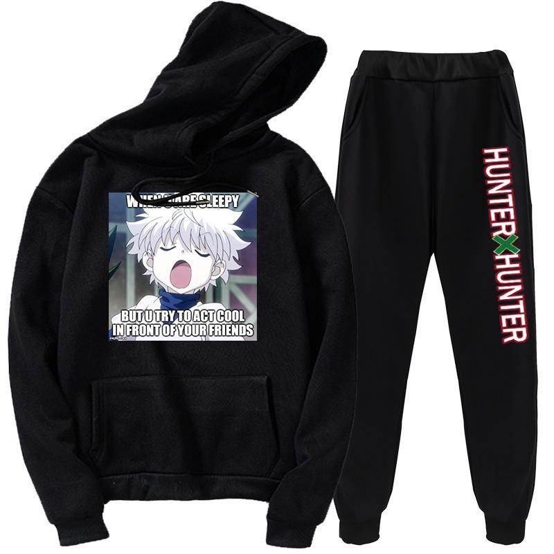 Fullmetal Alchemist Cartoon Hoodie Sweatshirt Set