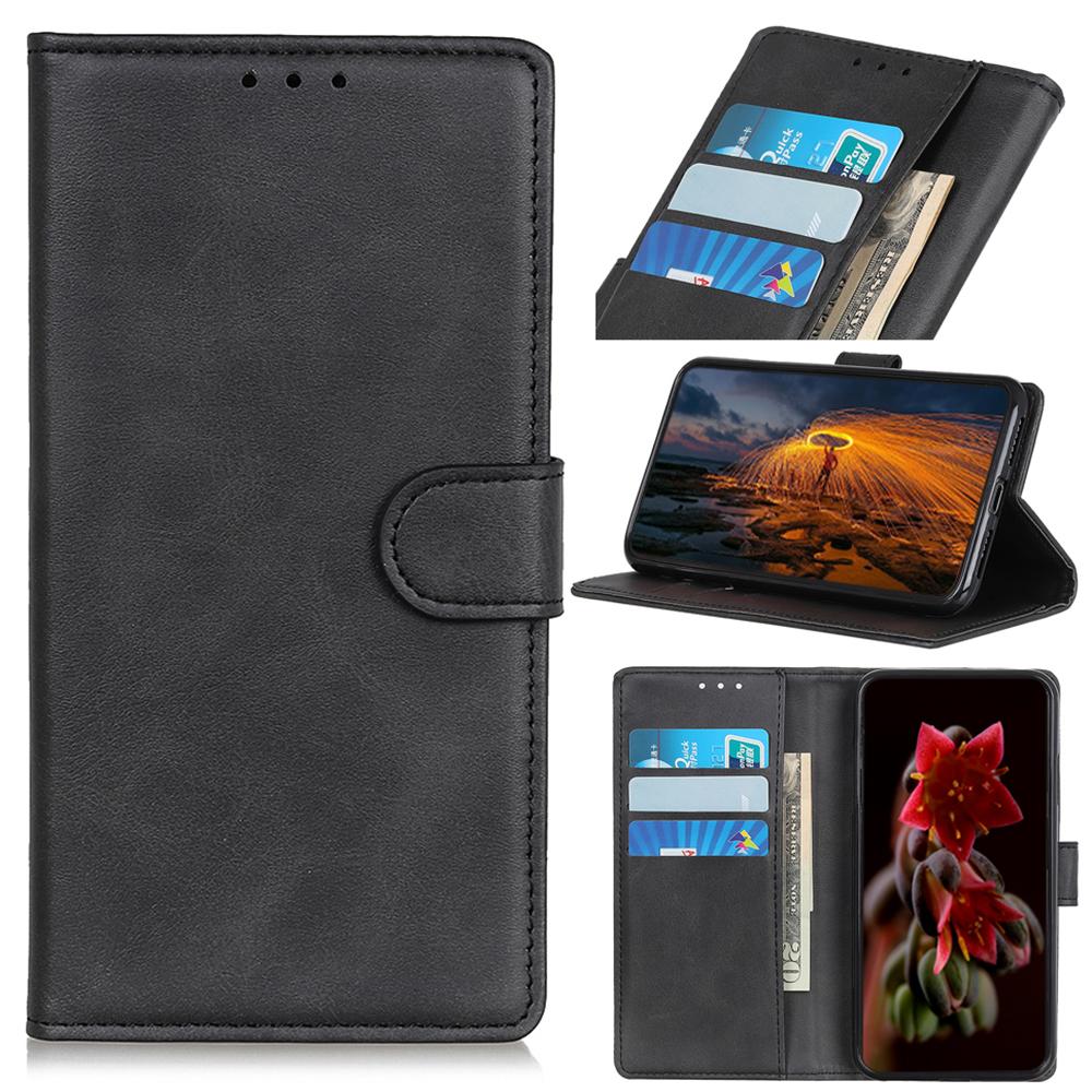 For Xiaomi 14T Stand Wallet Case Cowhide Texture Leather Phone Cover