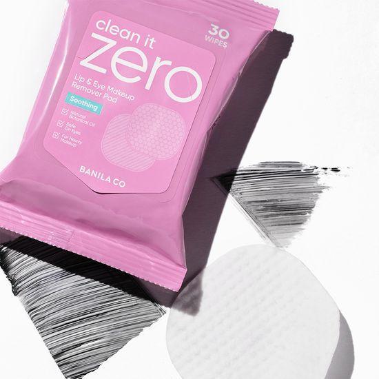 BANILA CO Clean It Zero Soothing Lip & Eye Remover Pads (30 Sheets)