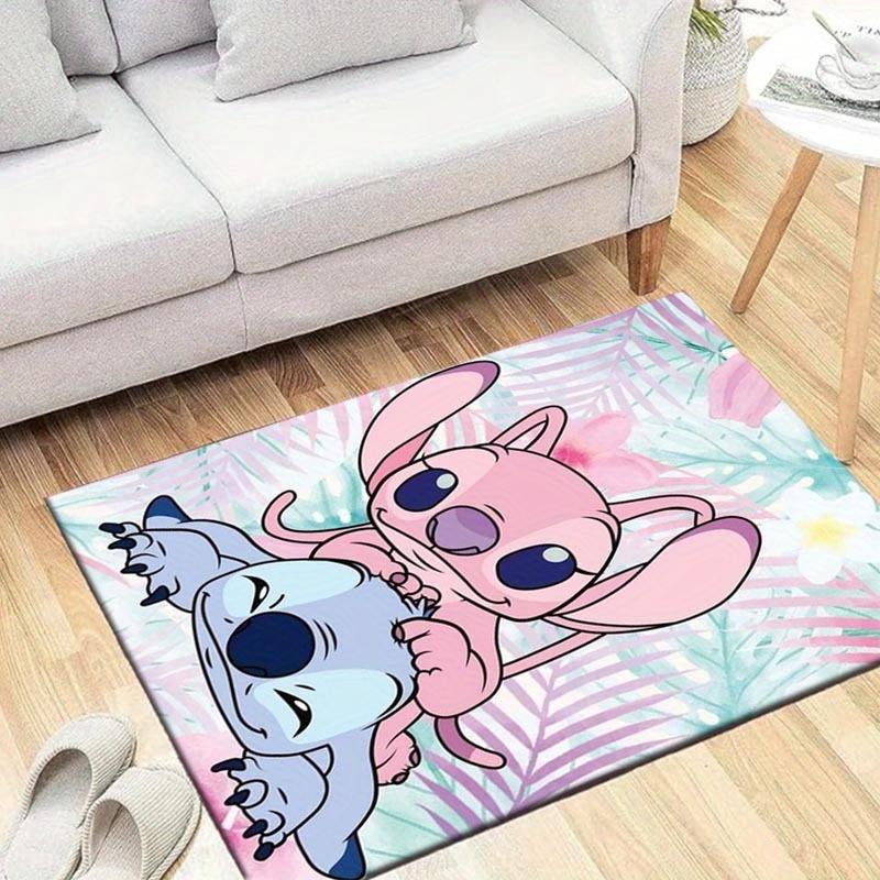 

1pc Stitch Pattern Area Rug Soft Flannel Floor Mat for Living Room,Office,Bedroom and Carpet 60cm by 90cm