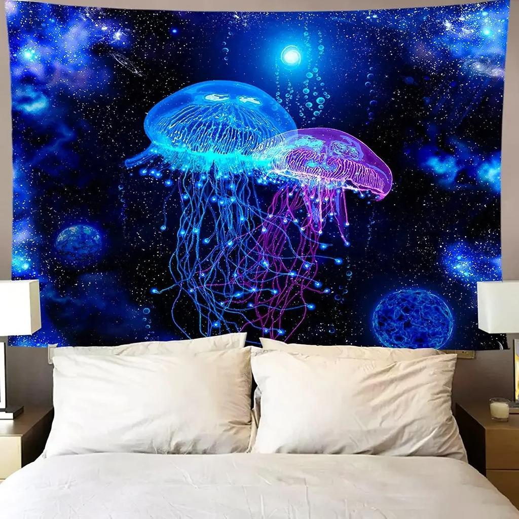 Fantasy Jellyfish Tapestry Office Living Room Decoration Home Wall Tapestry