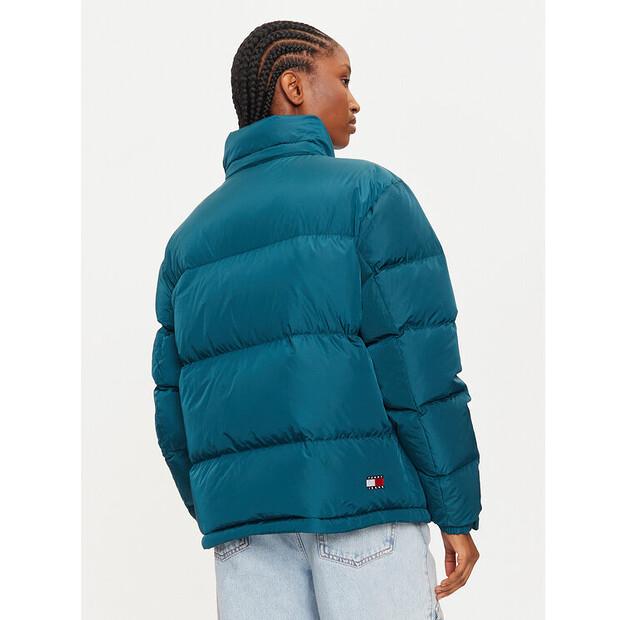 Down Jacket Tommy Jeans Alaska DW0DW18610 Green Regular Fit