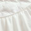 Pure Color Quilted Cotton Yarn-Dyed Bed Sheet & Bedspread Set