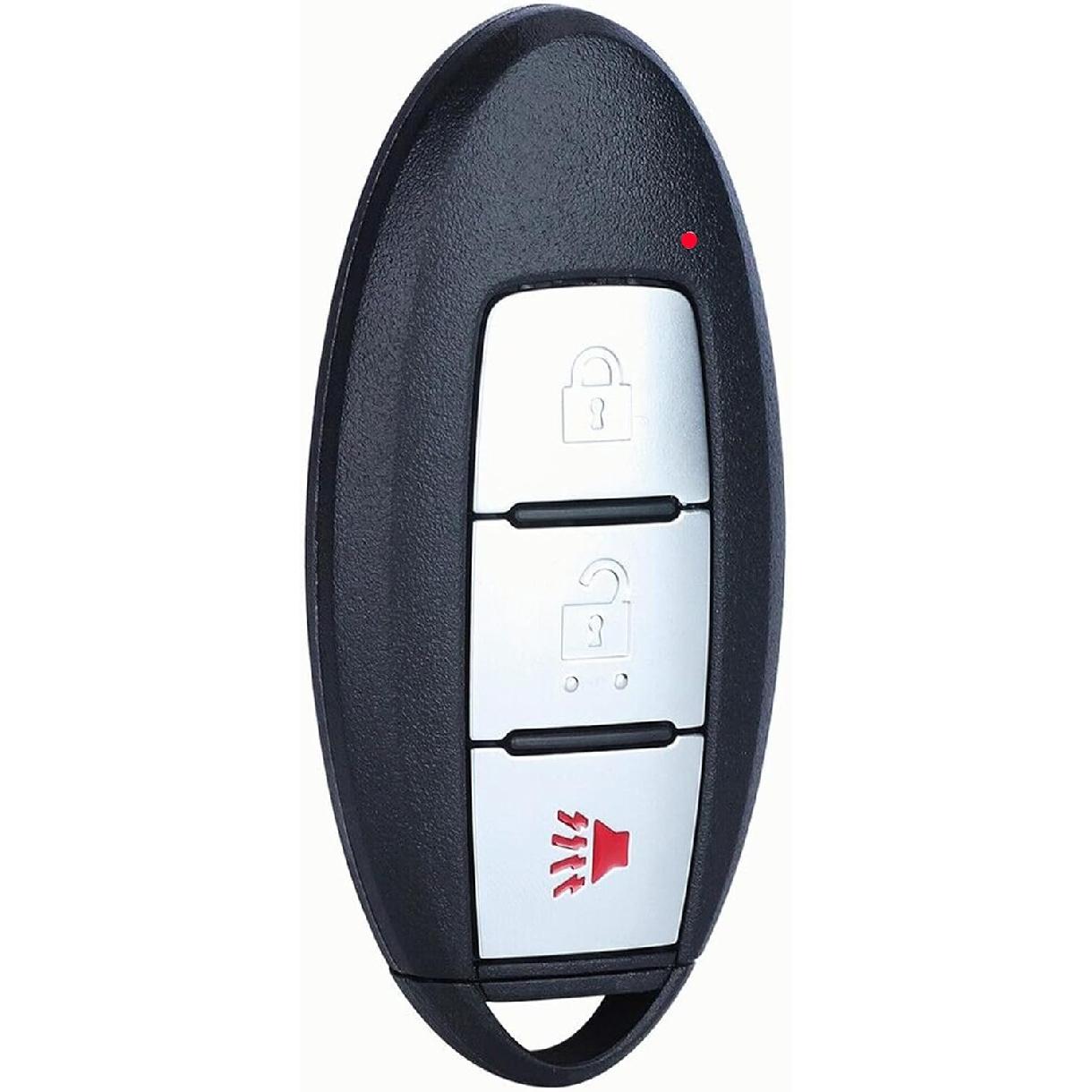 Keyless Entry Remote Key Fob, Alliskeys 5 Button Car Proximity Smart Key Fit for Nissan Murano Pathfinder - KR5TXN7 S180144905 285E3-9UF7B 285E3-5RA0A