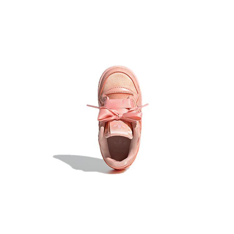 Adidas Originals Forum Satin Low Comfortable Durable Low-Top Walking Shoes Baby Shoes H68191