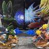 Dragon Ball Goku & Cell Father-Son Kamehameha Scene Figurine, Second Edition