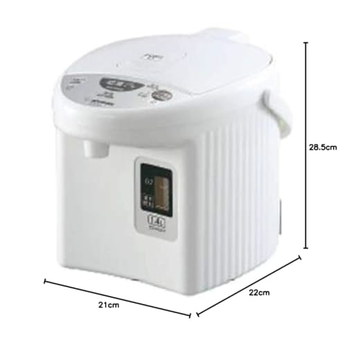 Zojirushi mikrobilgisayar kaynatma elektrikli tencere 1.4L beyaz ZOJIRUSHI elektrikli tencere otel ve han odaları için CD-KG14-WA