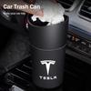 Center Console Car Trash Can Waterproof Garbage Storage Bucket Valve For Model 3 Y S X 2021 Roadster Cybertruck Juguete
