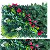 Flower Artificial Plant Wall Panel 60*40cm Artificial Fern Grass  Living Room