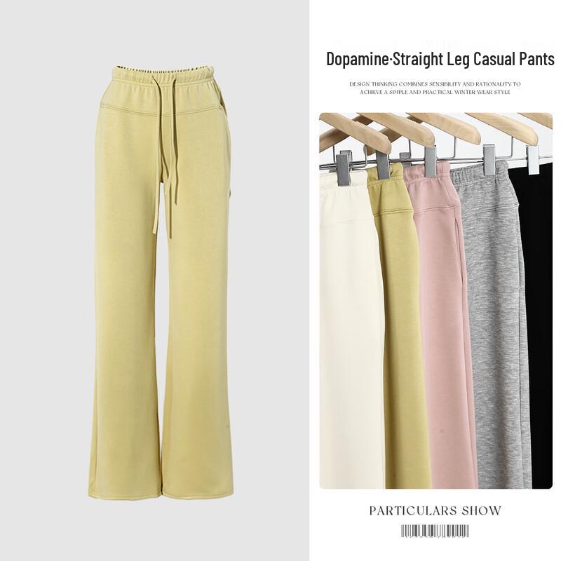 Damen Strickhose mit geradem Bein für Freizeit