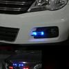 Solar LED Auto Anti-Heckkollisionslicht Antikollisionswarnung Verkabelungsfreies Licht Vibrationssensor Blinkendes Atemlicht