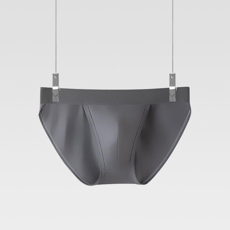 

Мужские бесшовные быстросохнущие трусы Ice Silk - дышащее, тонкое, сексуальное летнее нижнее белье Small