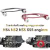 Crank Seal Serpentine Belt Guard For BMW N52 N54 N55 S55 135i 335i 435i 535i X1 X3 X5 Protection Guards Plate Replacement