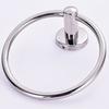 304 Stainless Steel Towel Ring Bathroom Wall Mount Polished Finish Heavy Duty 15kg Load Capacity