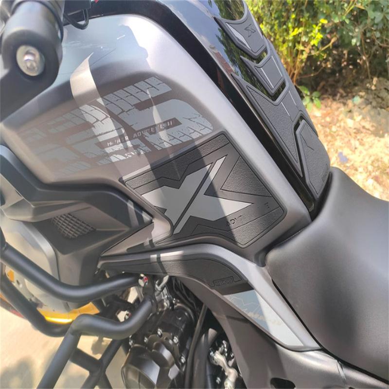FOR KOVE 525X 500X Upgraded Thickened Fuel Tank Adhesive Rubber Fishbone Adhesive Anti Wear and Anti Slip Stickers