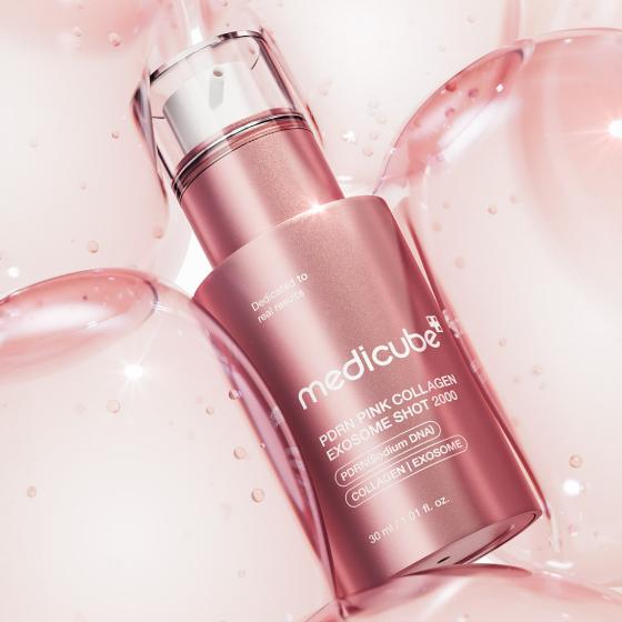 Medicube PDRN Różowy Kolagen Egzosomowy Shot Ampułka 2000 (30 ml), Ampułka 7500 (30 ml) (7 opcji)