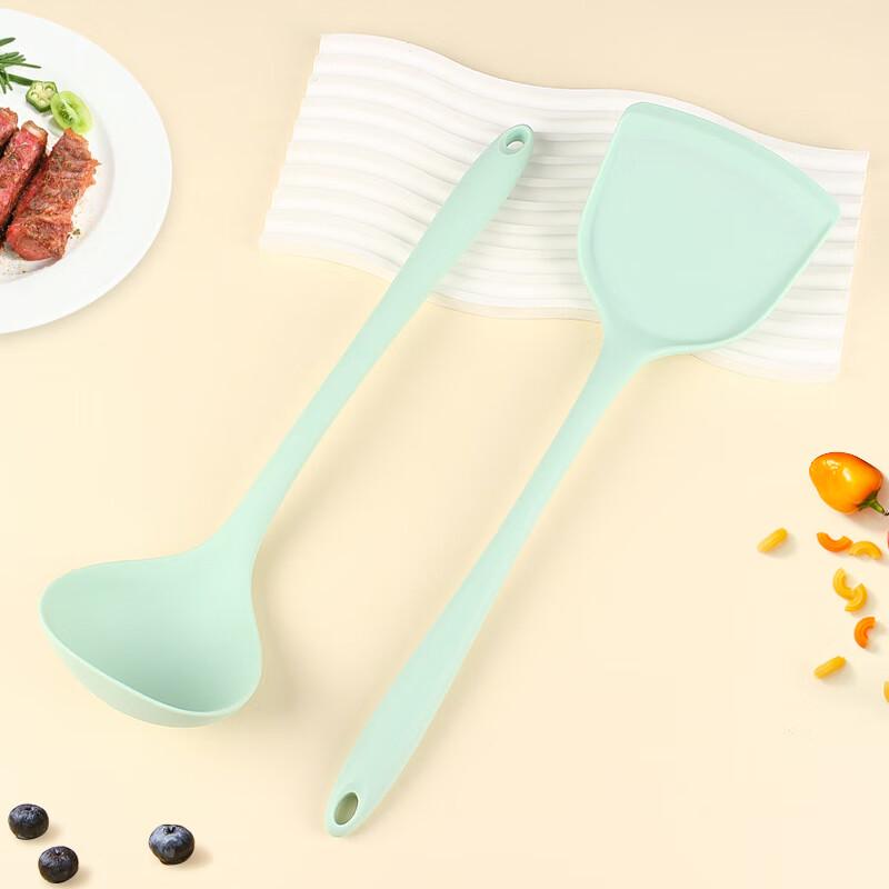 Chang Baosen Silicone Spatula & Ladle 2-Piece Set