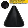 YONGDING Shift Knob Cover and Hair Protection Easy Installation PU Leather Universal Fit Boot/Shift - Dust, Debris, - - - (Red)
