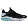 Puma Women's Electron 2.0 Black Dewdrop Turquoise Retro Running Casual Sneakers 385669-23