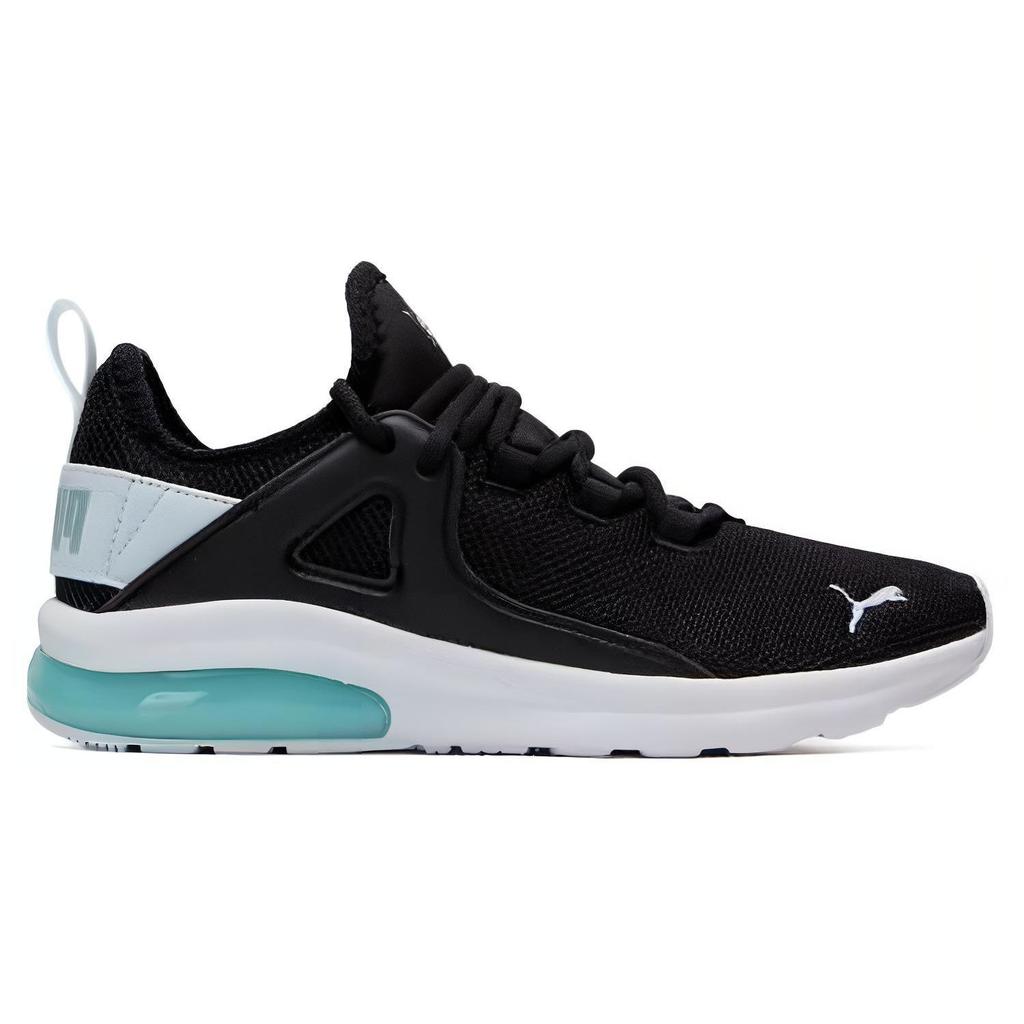 Puma Women's Electron 2.0 Black Dewdrop Turquoise Retro Running Casual Sneakers 385669-23