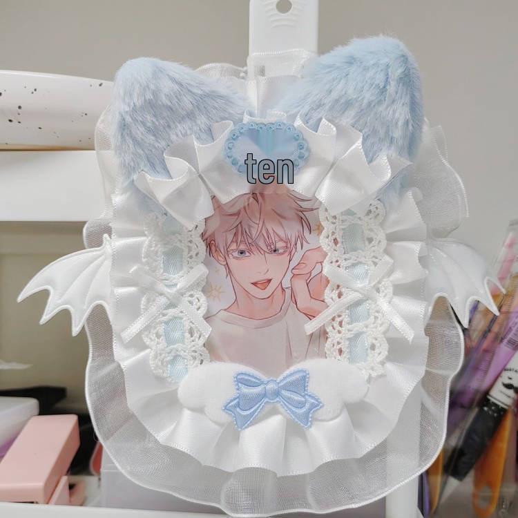 

Hot Selling Original Cute Lace Card Holder - Plush Decorative Design