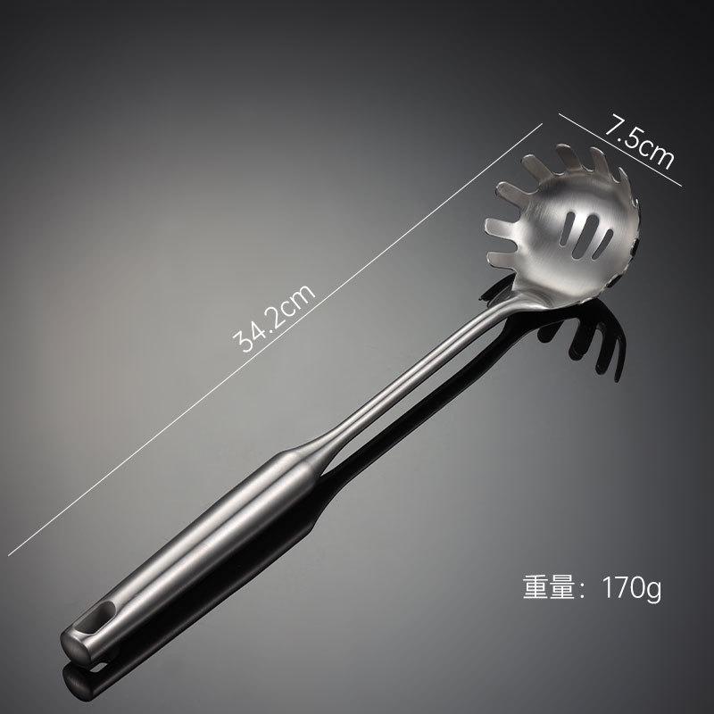 Liren 304 stainless steel spatula stir-fry spatula hollow handle integrated molding heavy gift kitchen utensils
