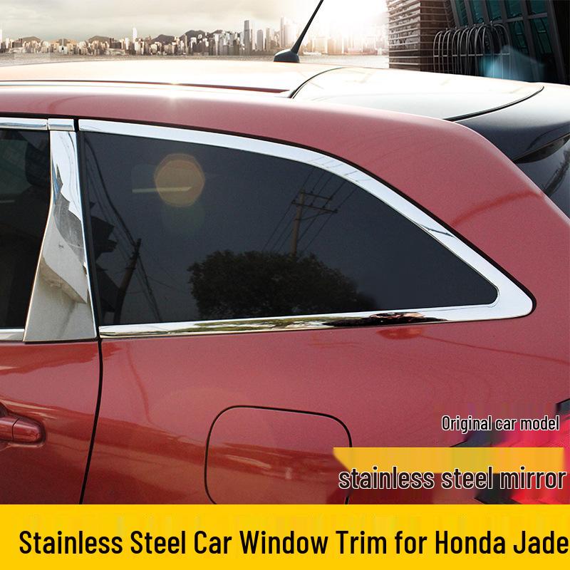 Jade Car Window Trim: Stainless Steel Door Edge and Decor Strips