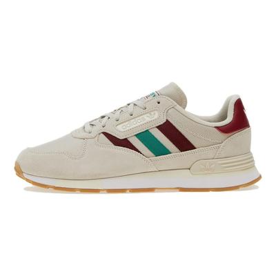 Baskets unisexes Treziod 2 Aluminium Burgundy Gris Collegiate-Burgundy Court-Green IG0663