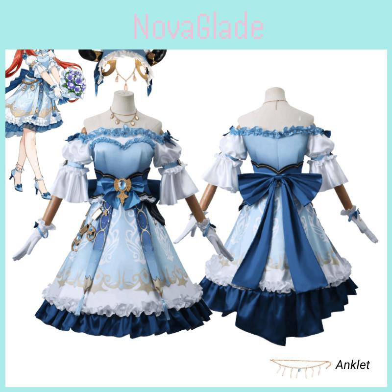 Original God Cosplay Costume Ni Lu Ri Fu Collaboration New Style Cosplay Anime Clothing Dress Set C Clothes
