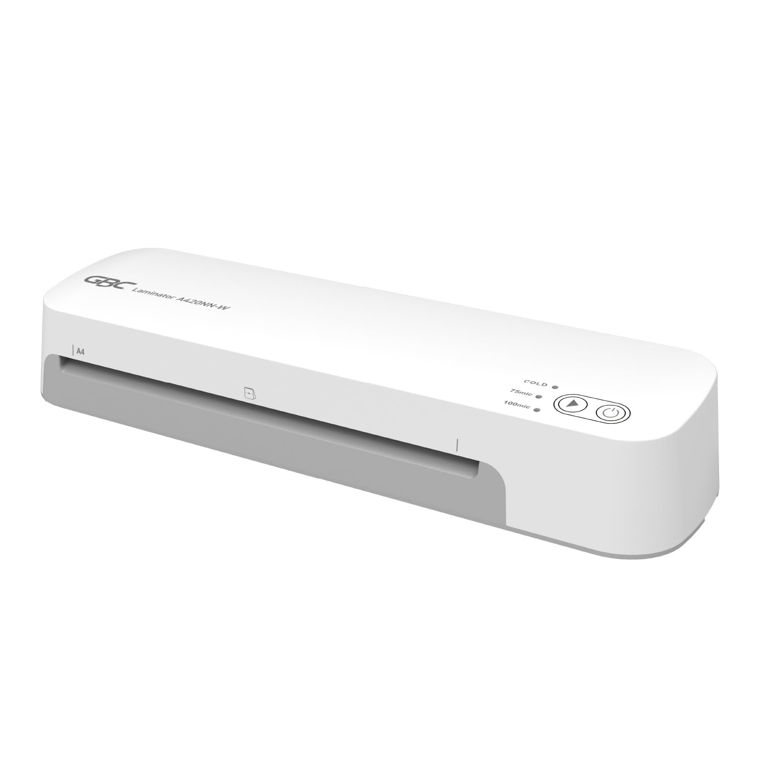 

GBC Laminator A4 size compatible time 90 seconds Warm-up GLMA420NN-W белый