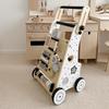 Wooden Multifunctional Toddler Walker with Piano & Shape Sorting