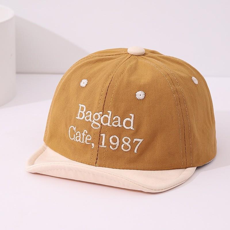 Cute Bear Kids Baseball Cap With Sunshade For Spring Autumn Playtime