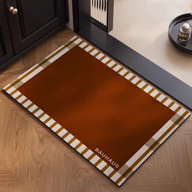 Tappetino assorbente in terra di diatomee per bagno, tappetino per porta del WC, tappetino per pavimento del WC, tappeto per WC