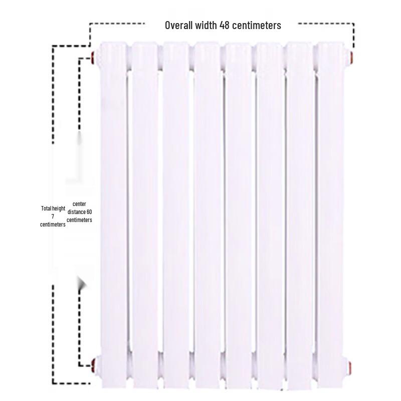 Chi Yue 5025 Wall-Mounted Steel Radiator