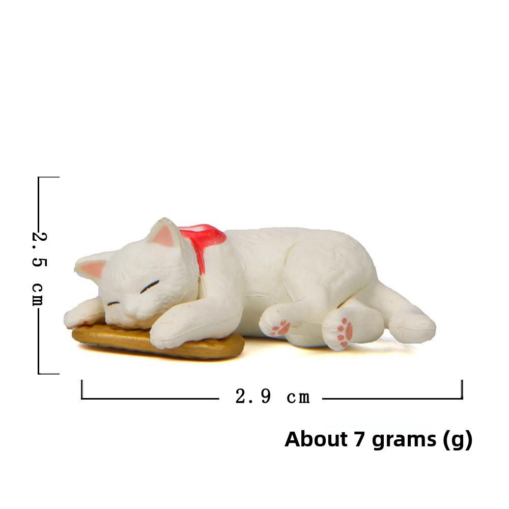 

Animal Resin Sculpture Featuring Square Towel Pose For Party And Holiday Celebration Red Cat Pillow