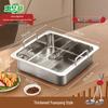 HUIHUADU Commercial Divided Stainless Steel Hotpot