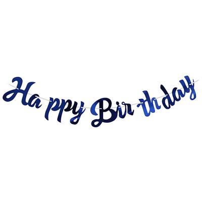 Happy Birthday Banner Birthday Banner Birthday Decorations Happy Birthday Decorations For Birthday Party