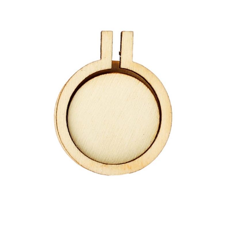 Mini Embroidery Hoop Rings for Different Kinds of Crafts Needle Art Fabric Paint
