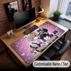 Custom Name Extended Mouse Pad,Death Note Gaming Desk Mat For Home Office Desktop Decor