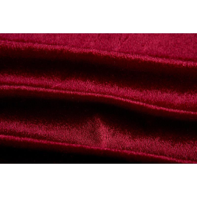 Women's Spring Summer Sexy Velvet Spaghetti Strap Maxi Dress, Slim Fit High Slit Cowl Neck Evening Party Formal Cocktail Gown