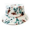 Universal Chemistry Painted Green Bucket Hat